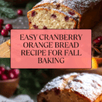 Deliciously Easy Cranberry Orange Bread for Holiday Cheer Recipe