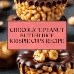 Chocolate Peanut Butter Rice Krispie Cups Recipe