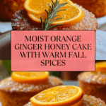 Orange Ginger Honey Cake Recipe