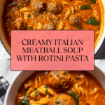 Creamy Italian Meatball Soup Recipe