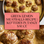 Meatballs In Lemon Sauce (Greek Keftedes) Recipe