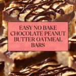 No Bake Chocolate Oatmeal Bars Recipe