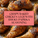 Crispy Baked Chicken Legs Recipe