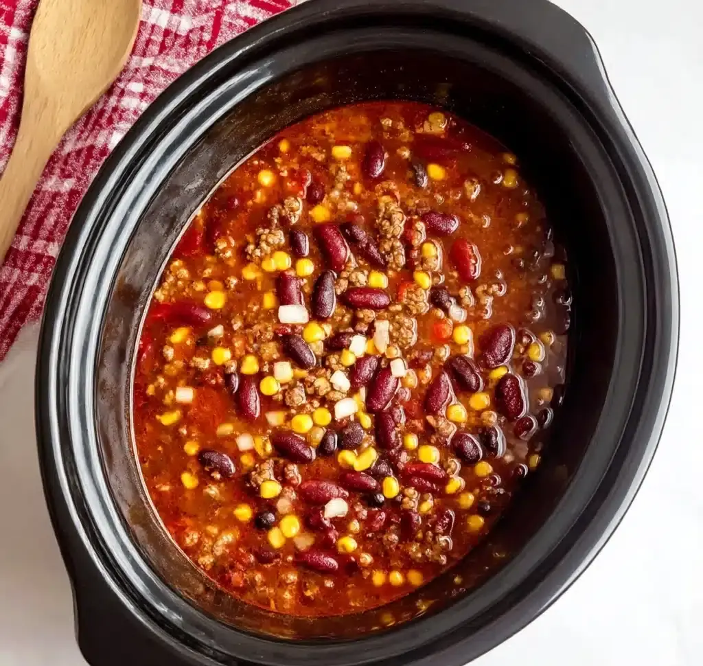 Crockpot Taco Rice Soup Recipe