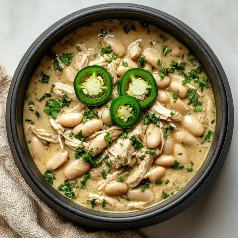 Crockpot White Chicken Chili Recipe