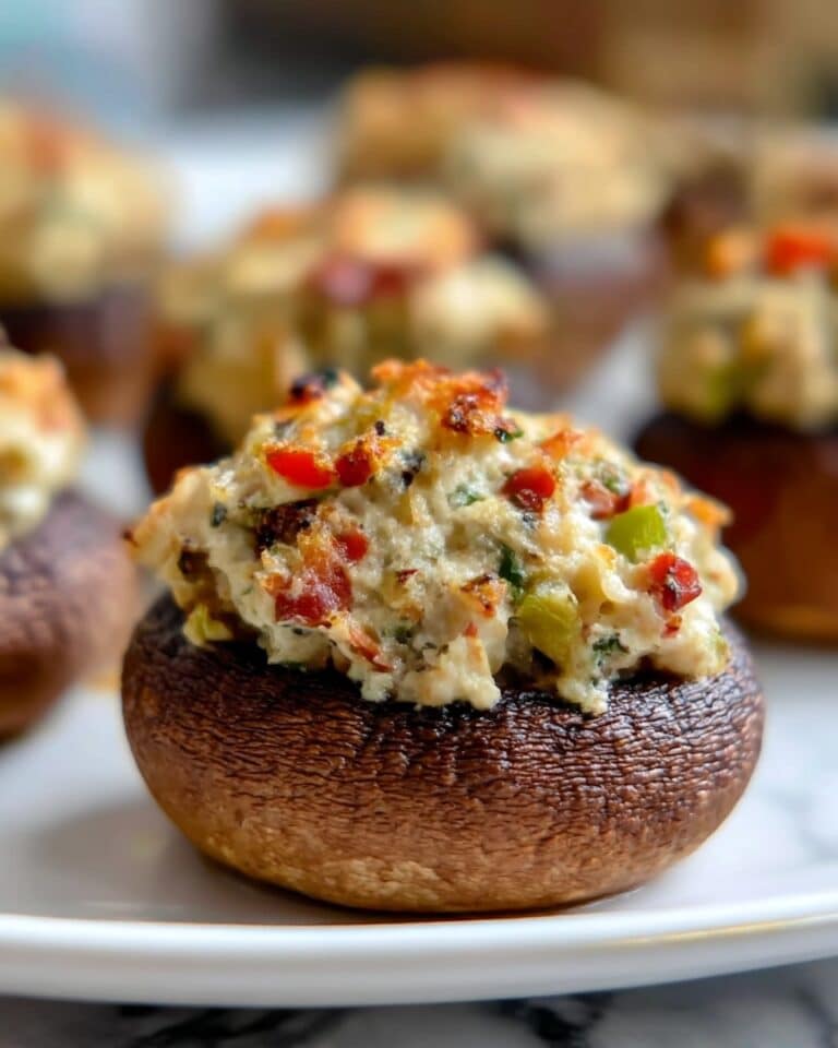 Crab Stuffed Mushrooms Recipe