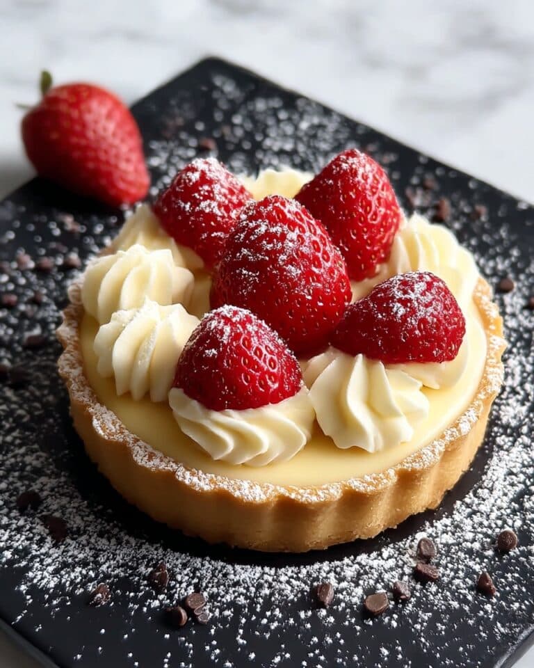 White Chocolate Mousse Tartlets Recipe
