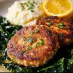 Rosemary Lemon Chicken Patties Recipe