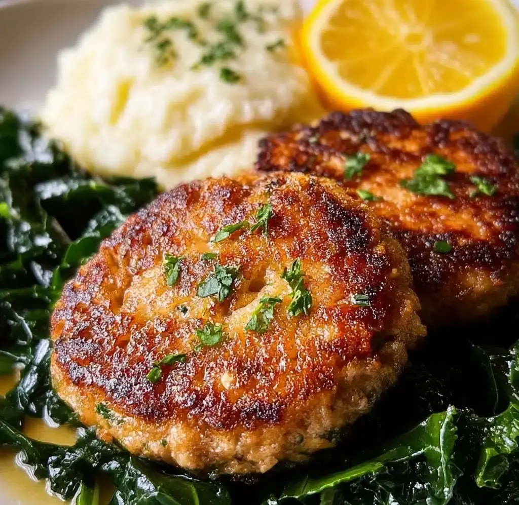 Rosemary Lemon Chicken Patties Recipe