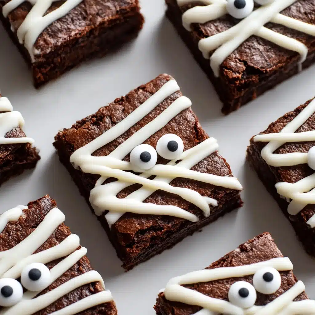Mummy Brownies Recipe - Recipe Image