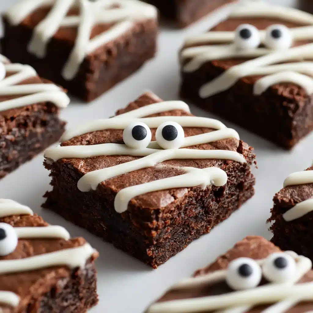 Mummy Brownies Recipe - Recipe Image