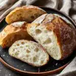 Rustic Italian Crusty Bread Recipe
