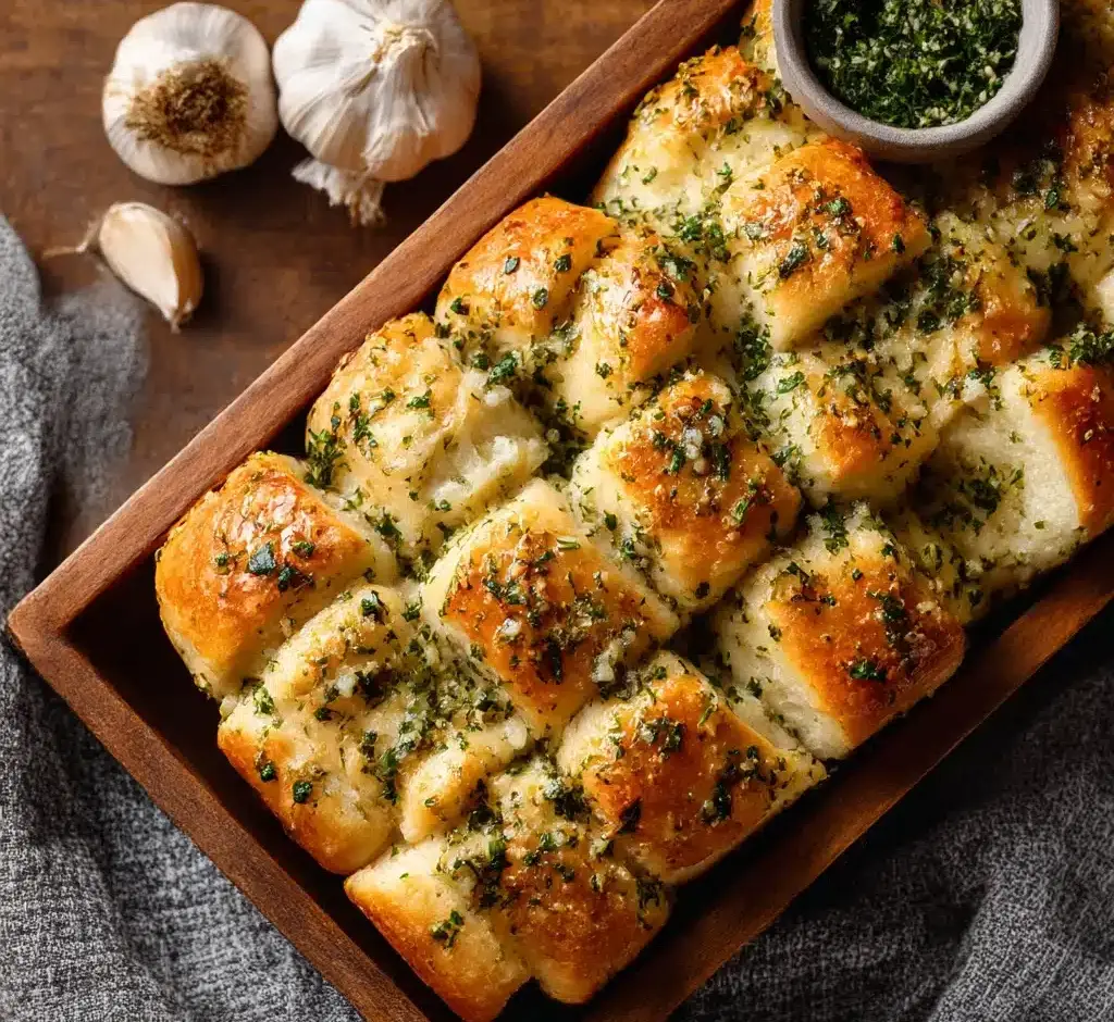 Pull Apart Garlic Bread Recipe