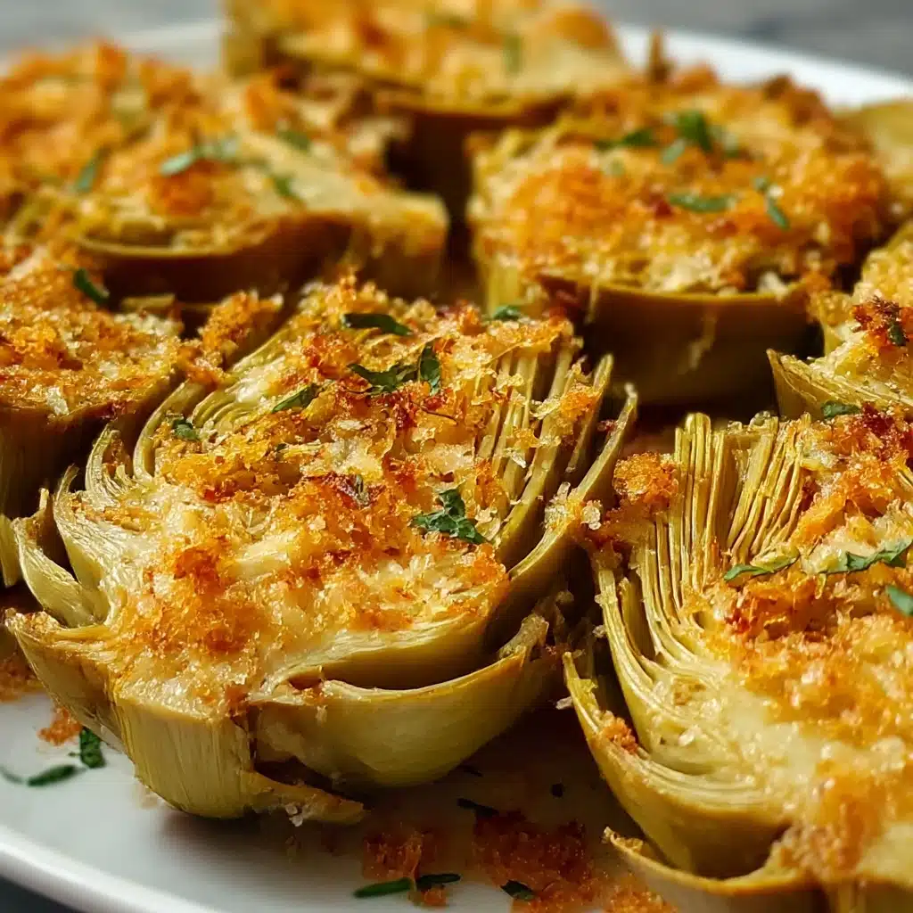 Crispy Parmesan Artichoke Hearts Recipe - Recipe Image