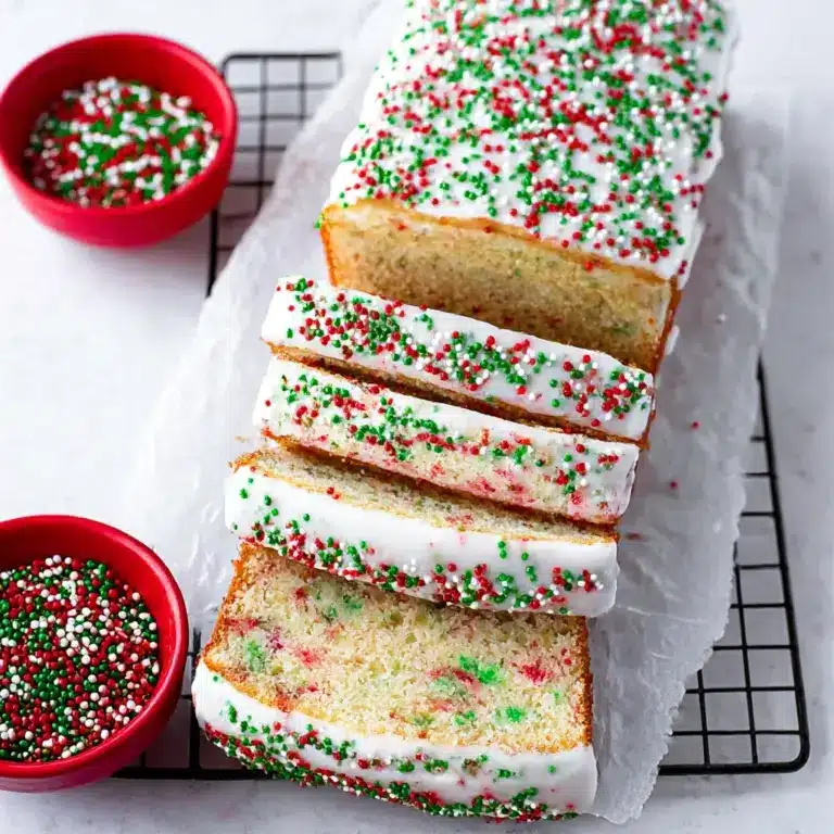 Christmas Sprinkle Buttermilk Bread Recipe