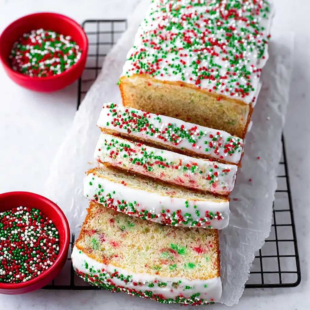 Christmas Sprinkle Buttermilk Bread Recipe - Recipe Image