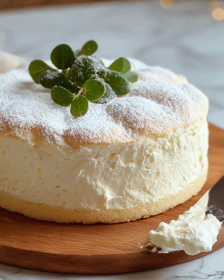 Light & Fluffy Yogurt Cloud Cake Recipe