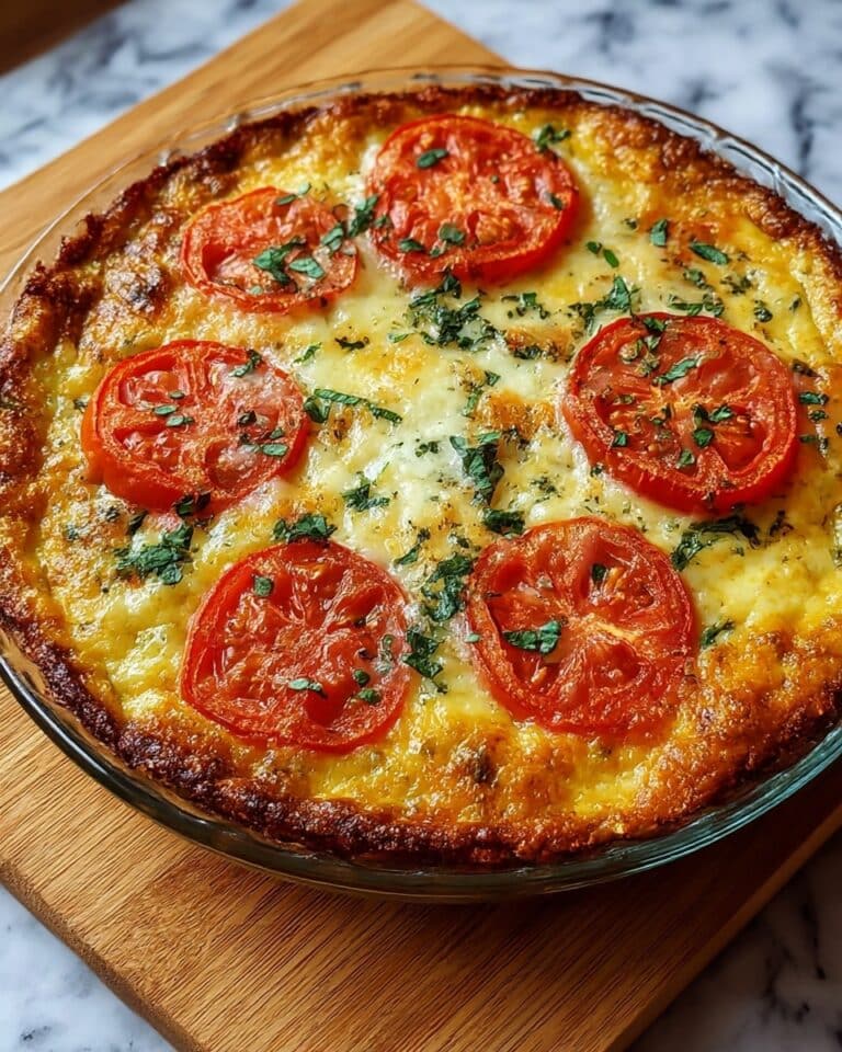Tomato and Eggplant Pie Recipe