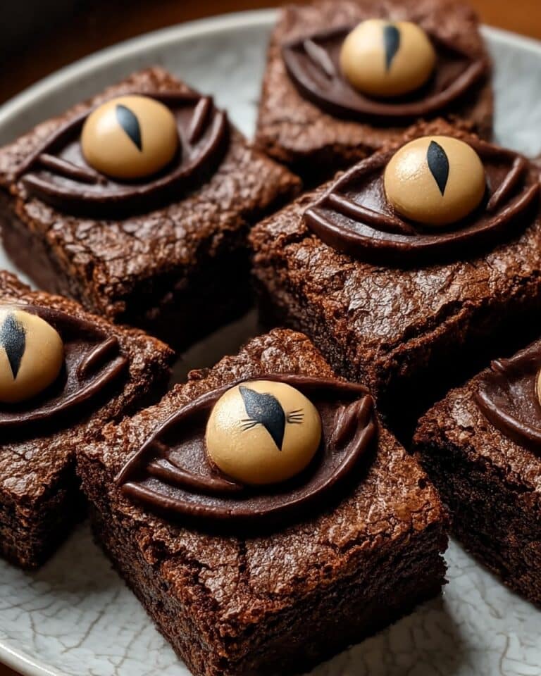 Monster Eye Brownie Bites Recipe