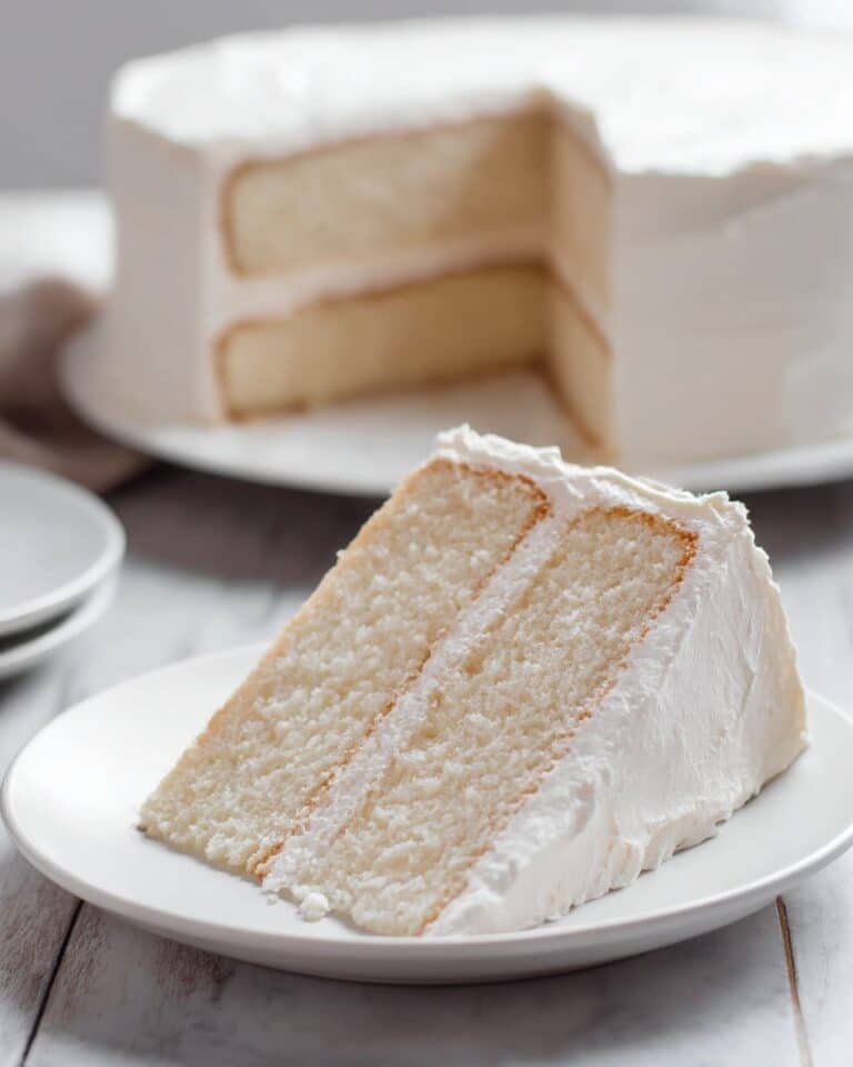 White Wedding Cake Recipe