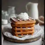 Christmas Morning Gingerbread Waffles Recipe