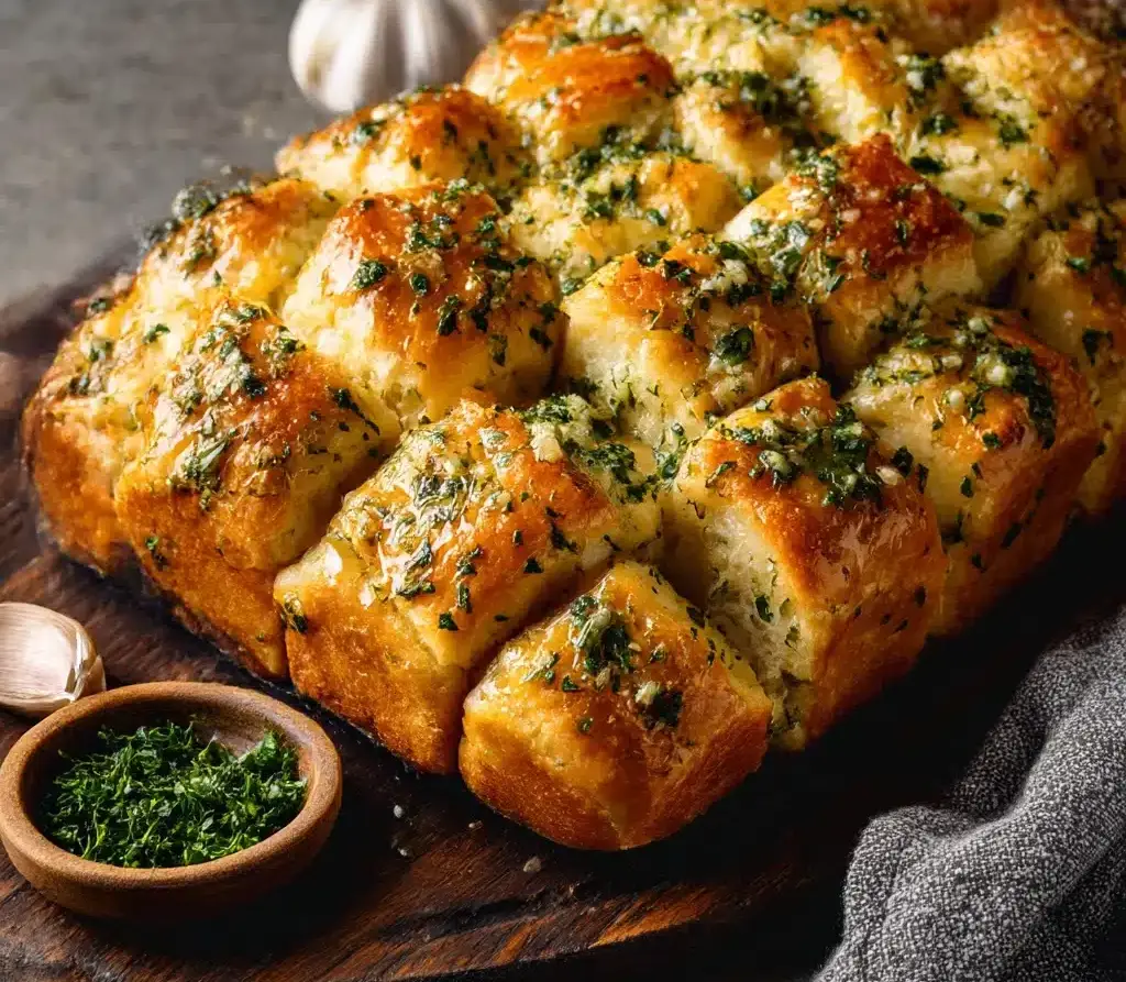 Pull Apart Garlic Bread Recipe