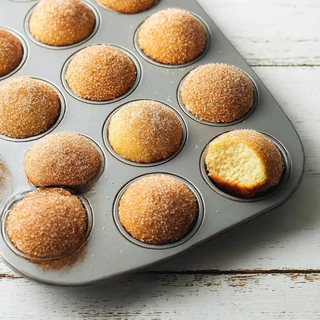 Apple Cider Donut Mini Muffins Recipe - Recipe Image