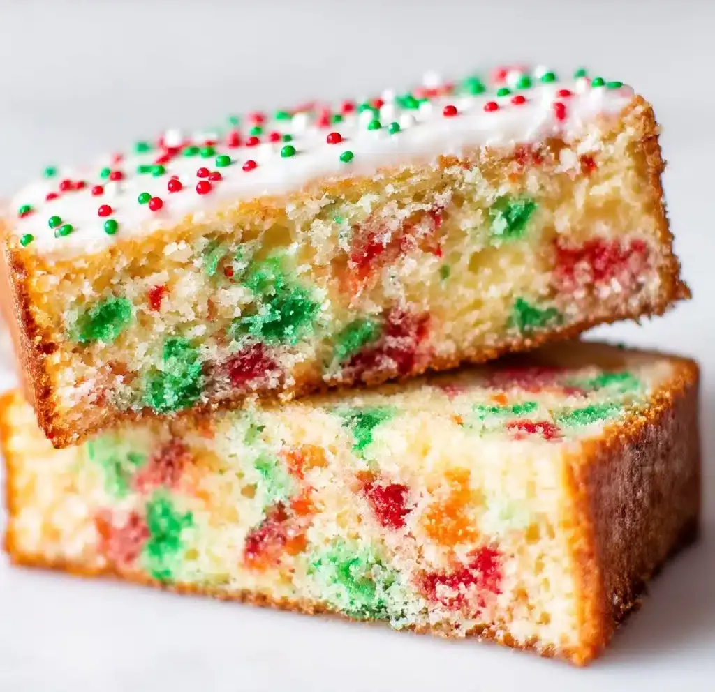 Christmas Sprinkle Buttermilk Bread Recipe