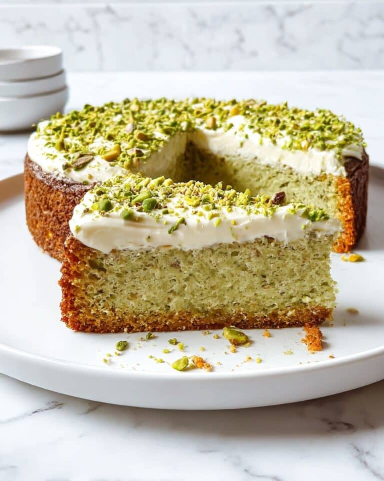 Pistachio, Orange & Ricotta Cake Recipe