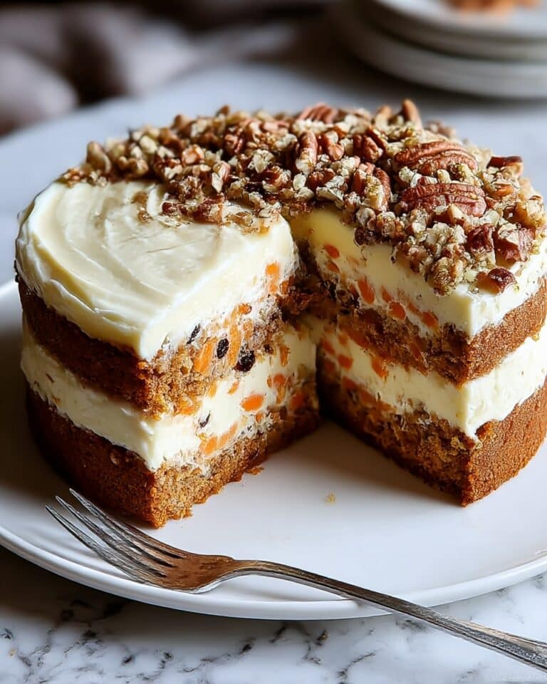 Carrot Cake Cheesecake Recipe – Easy Holiday Dessert Recipe