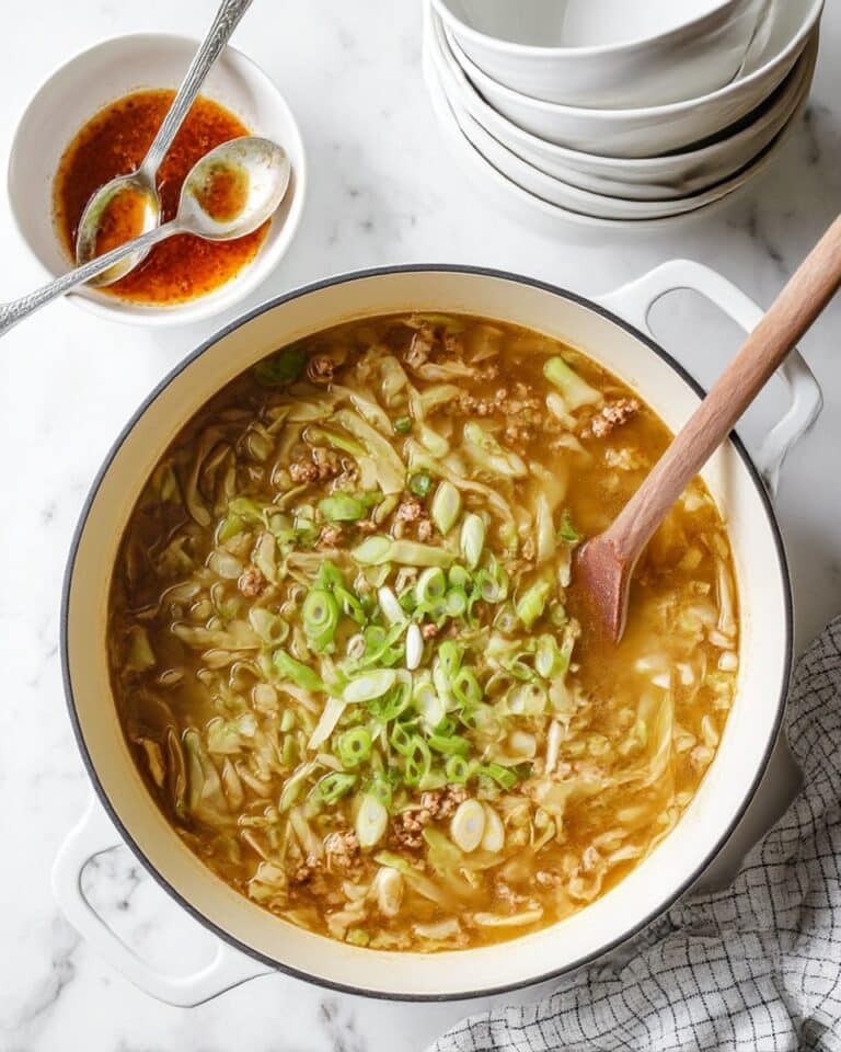 Easy Egg Roll Soup {Gluten-Free} Recipe