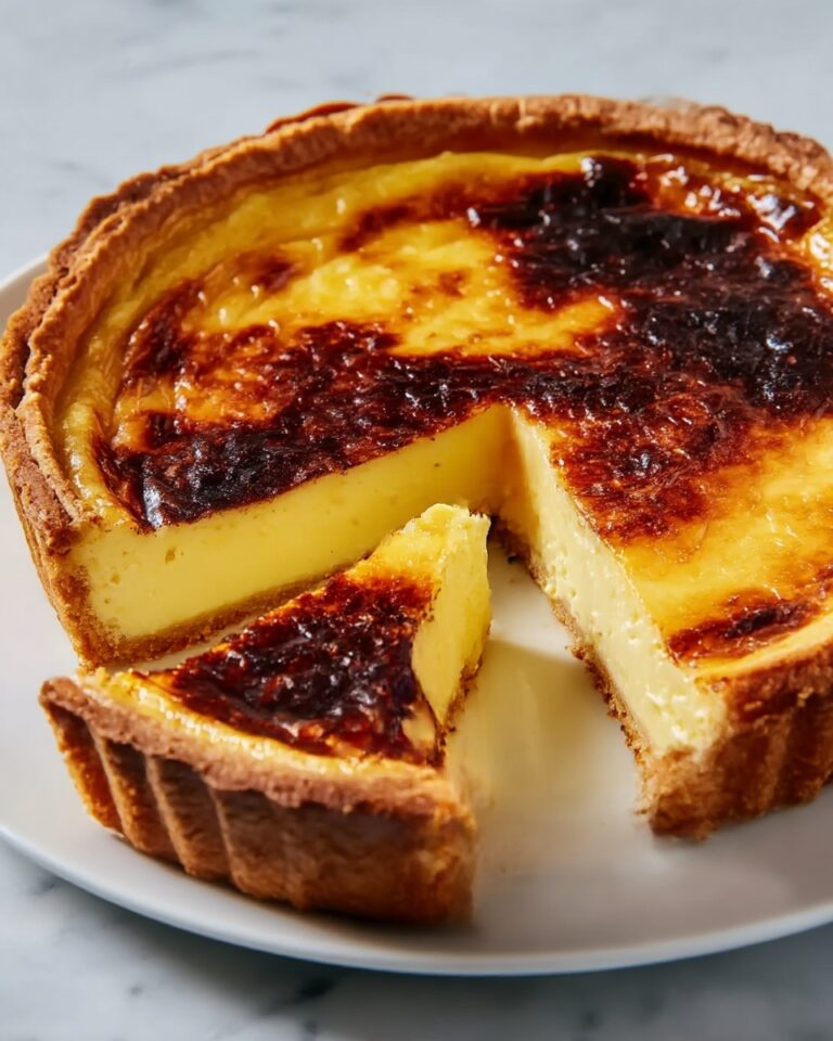 French Custard Pie with Apples Recipe