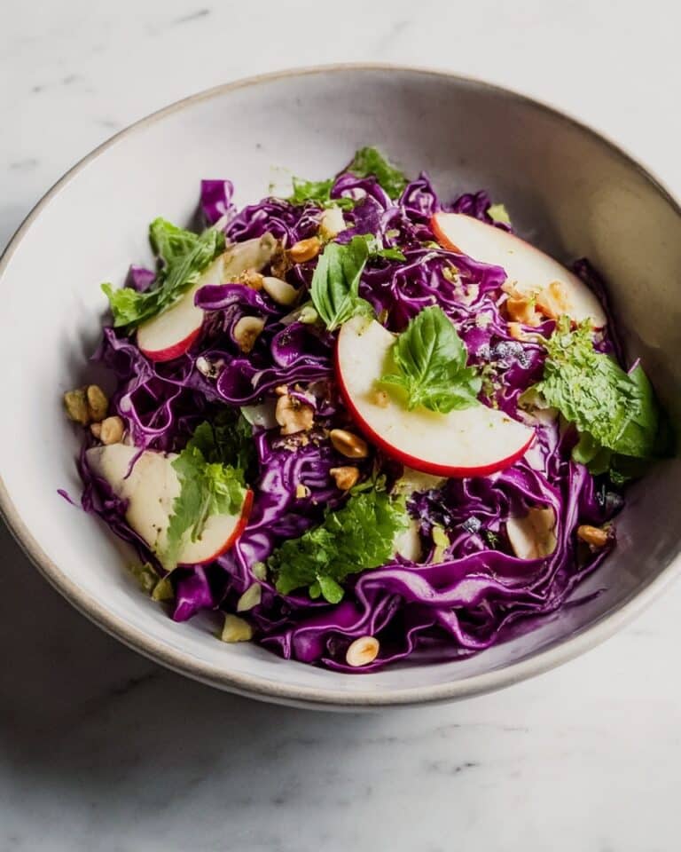 Purple Cabbage & Apple Gut-Healing Salad Recipe