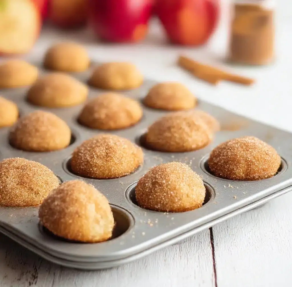 Apple Cider Donut Mini Muffins Recipe
