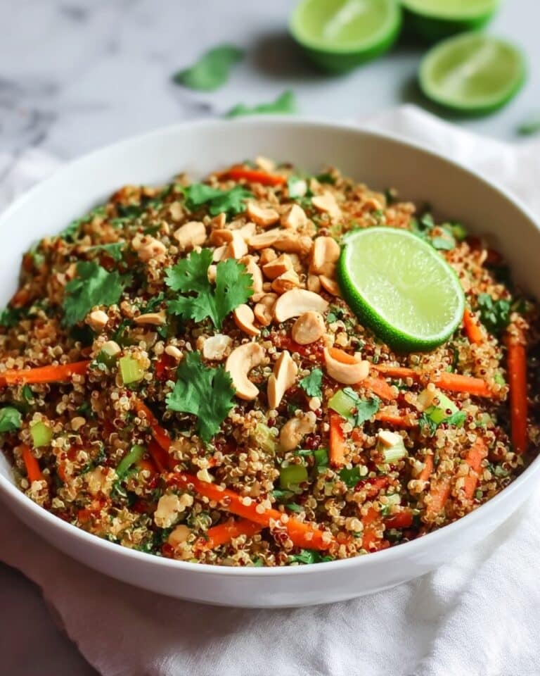Thai Quinoa Crunch Salad: A Refreshing Healthy Delight Recipe