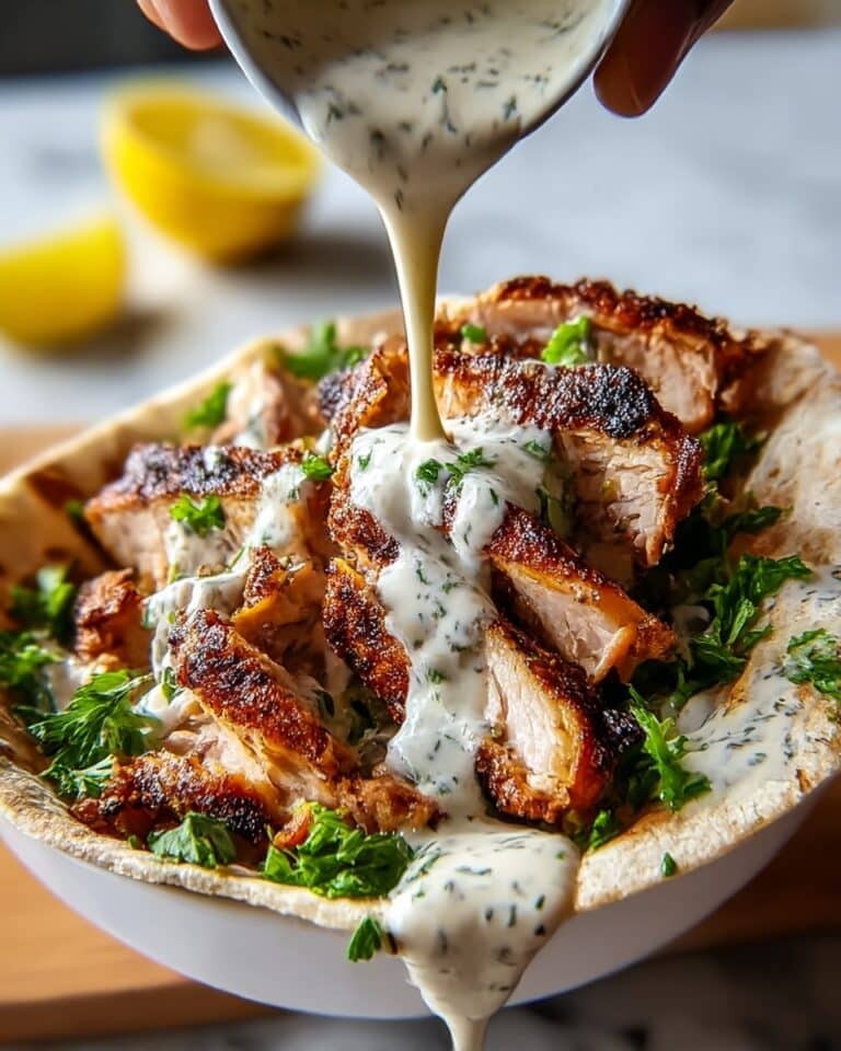 Easy Chicken Shawarma with Garlic Sauce Recipe
