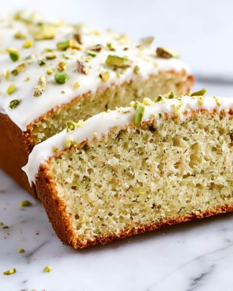 Pistachio Cardamom Pound Cake Recipe