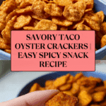 Taco Oyster Crackers Recipe