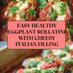 Healthy Eggplant Rollatini Recipe