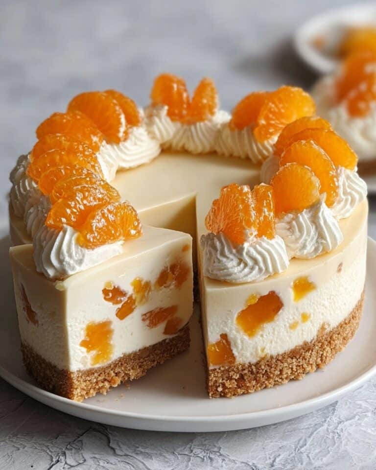 Fanta Mandarin Cake with Paradise Cream Recipe