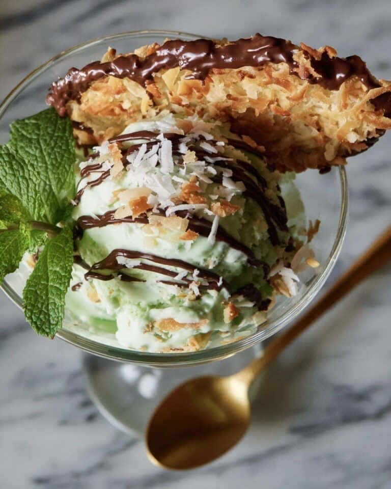 Thin Crispy Oatmeal Cookies with Toasted Coconut and Chocolate Drizzle Recipe