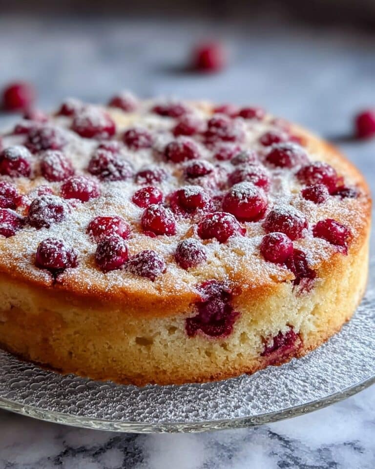 Cranberry Orange Breakfast Cake Recipe