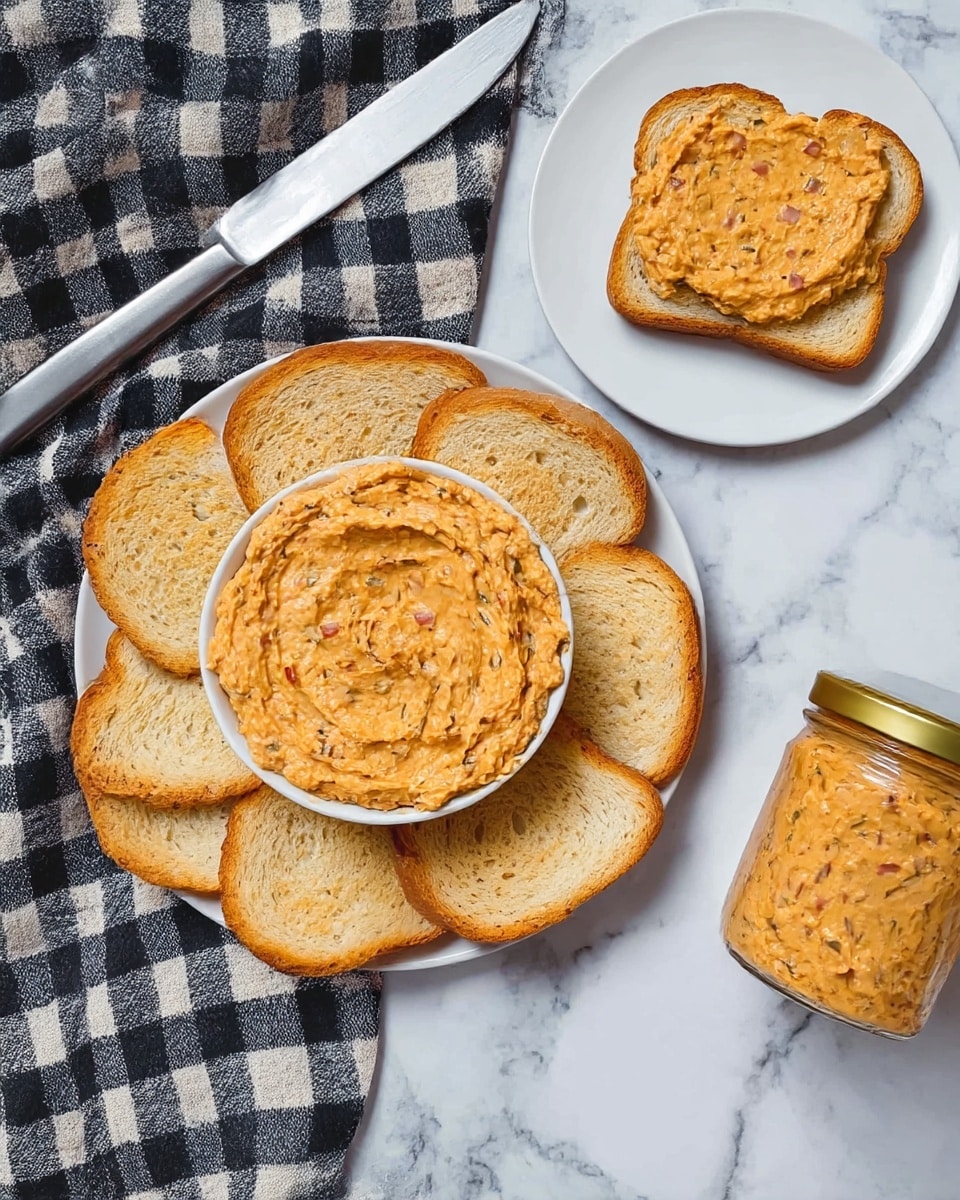 A close-up top view of a thick, creamy mixture inside a white bowl with a black blender blade in the center, the mixture is light brown with visible small green and purple bits, giving it a textured and slightly chunky look, the surface surrounding the mixture is smooth but uneven, indicating recent stirring or blending, set against a white marbled texture. photo taken with an iphone --ar 4:5 --v 7
