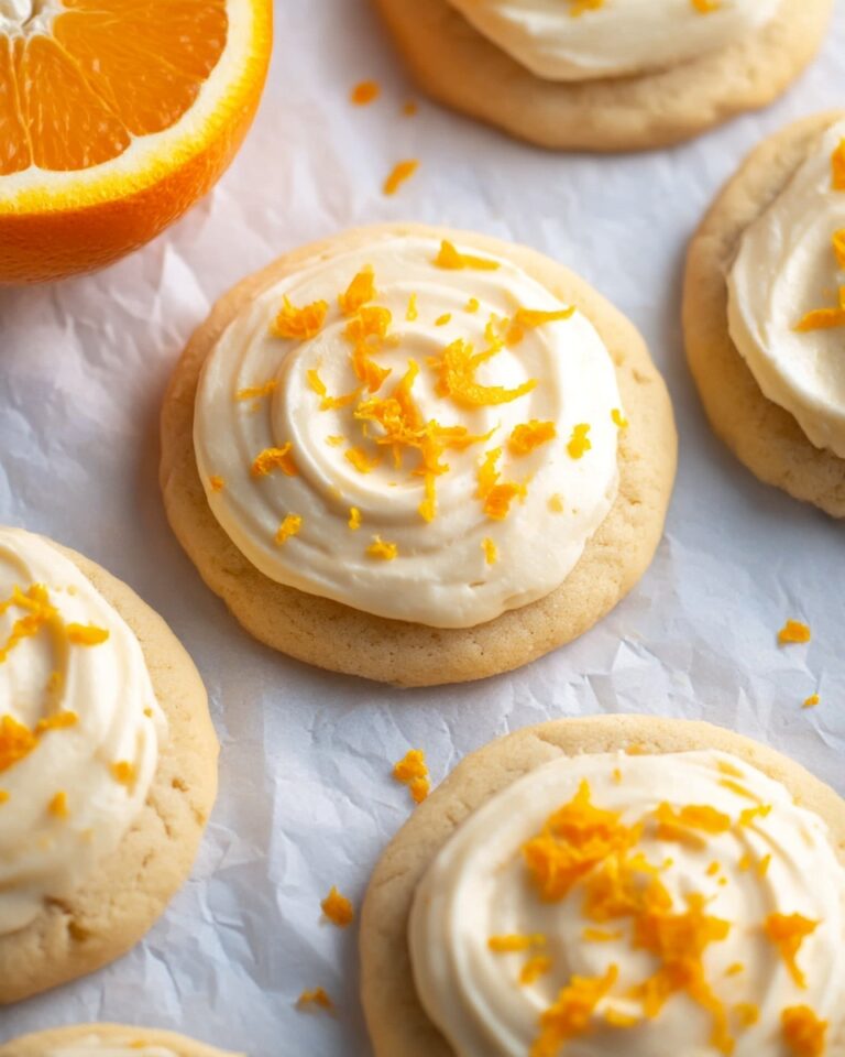 Frosted Orange Sugar Cookies Recipe