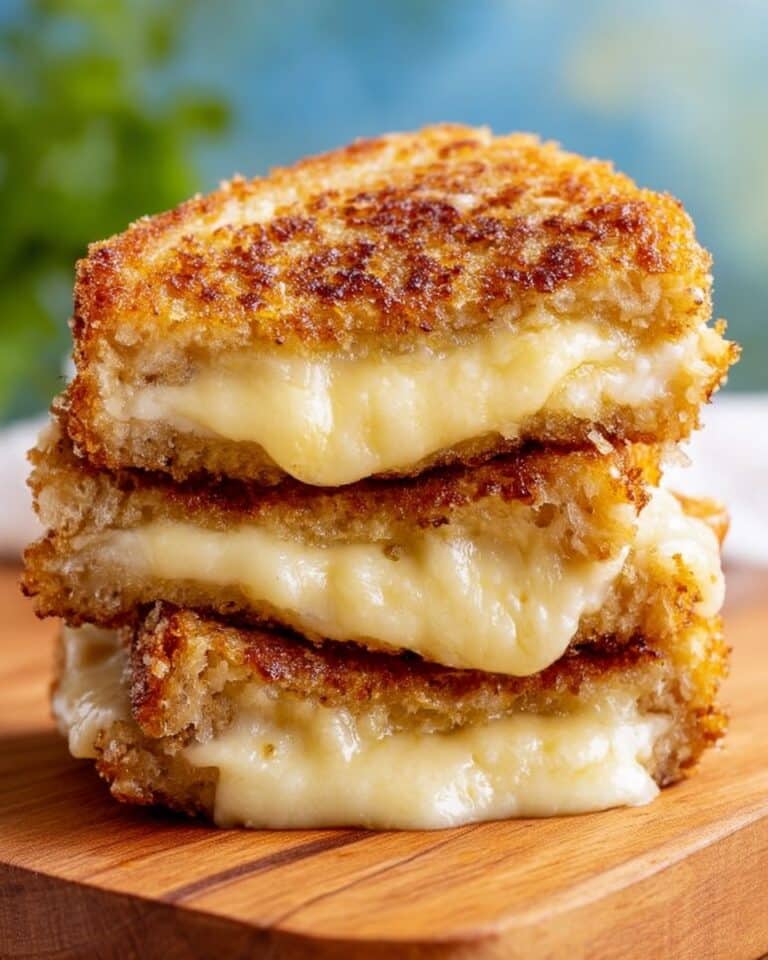 Cauliflower Crusted Grilled Cheese Sandwiches Recipe