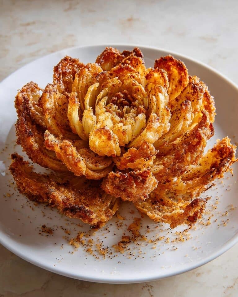 Crispy Air Fryer Blooming Onion With Perfect Golden Crunch Recipe