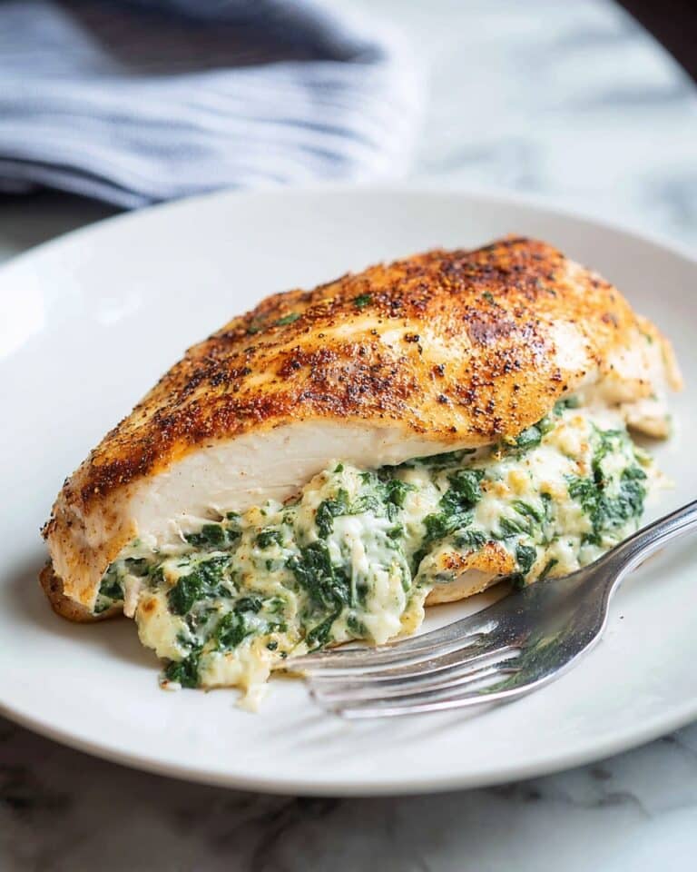 Spinach Stuffed Chicken Recipe