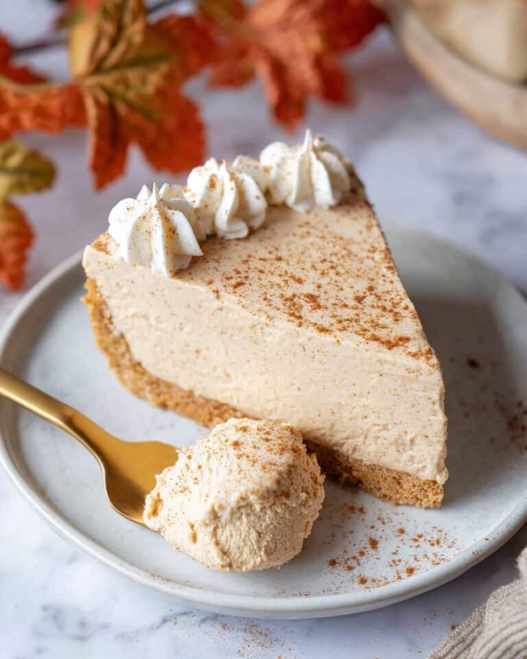 Keto No Bake Pumpkin Cheesecake Recipe