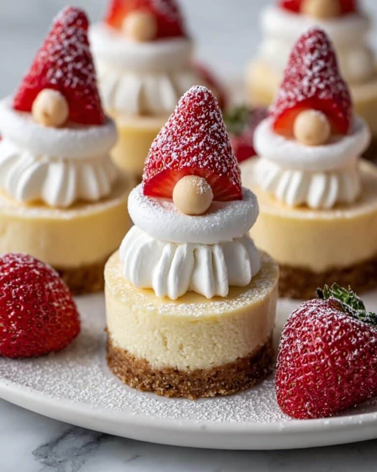 Gnome Mini Cheesecakes Recipe