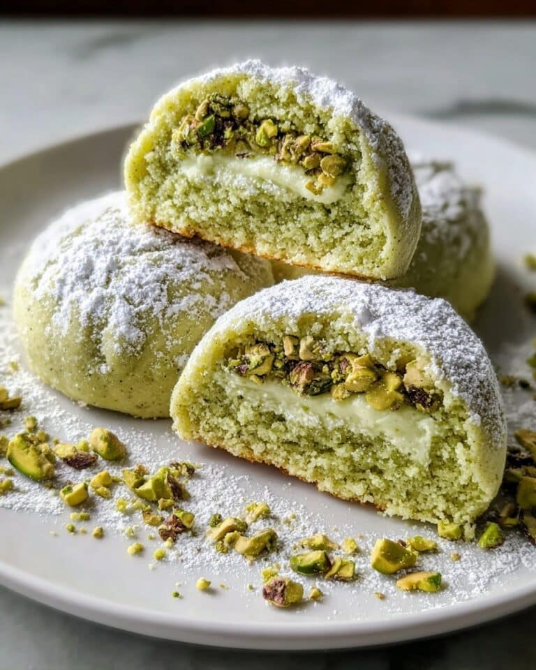 Pistachio Cream Cookies Recipe